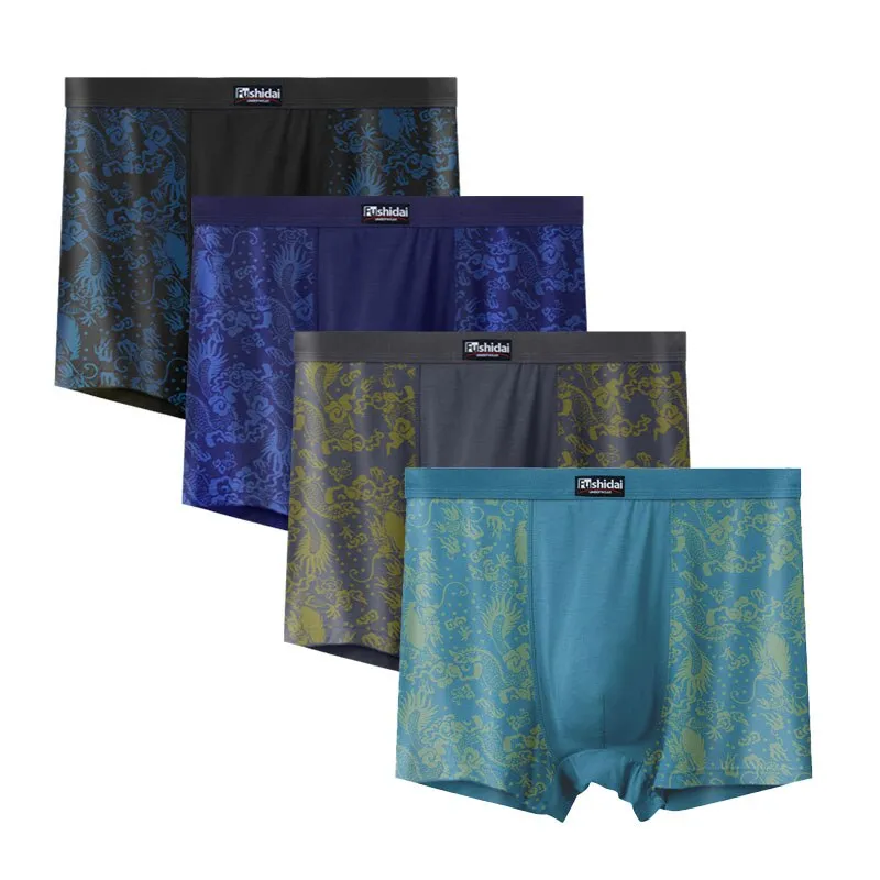 10XL 4pcs Plus High Waist Boxer Homme Boxer for Men Boxer Men Underwear Boxer Shorts Men Underpants Men Panties Man Underwear