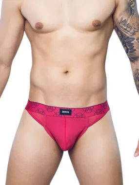 2eros Himeros Thong: Breathable Mesh   CURV Pouch