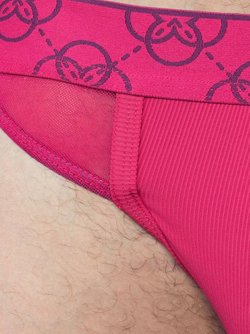 2eros Himeros Thong: Breathable Mesh   CURV Pouch