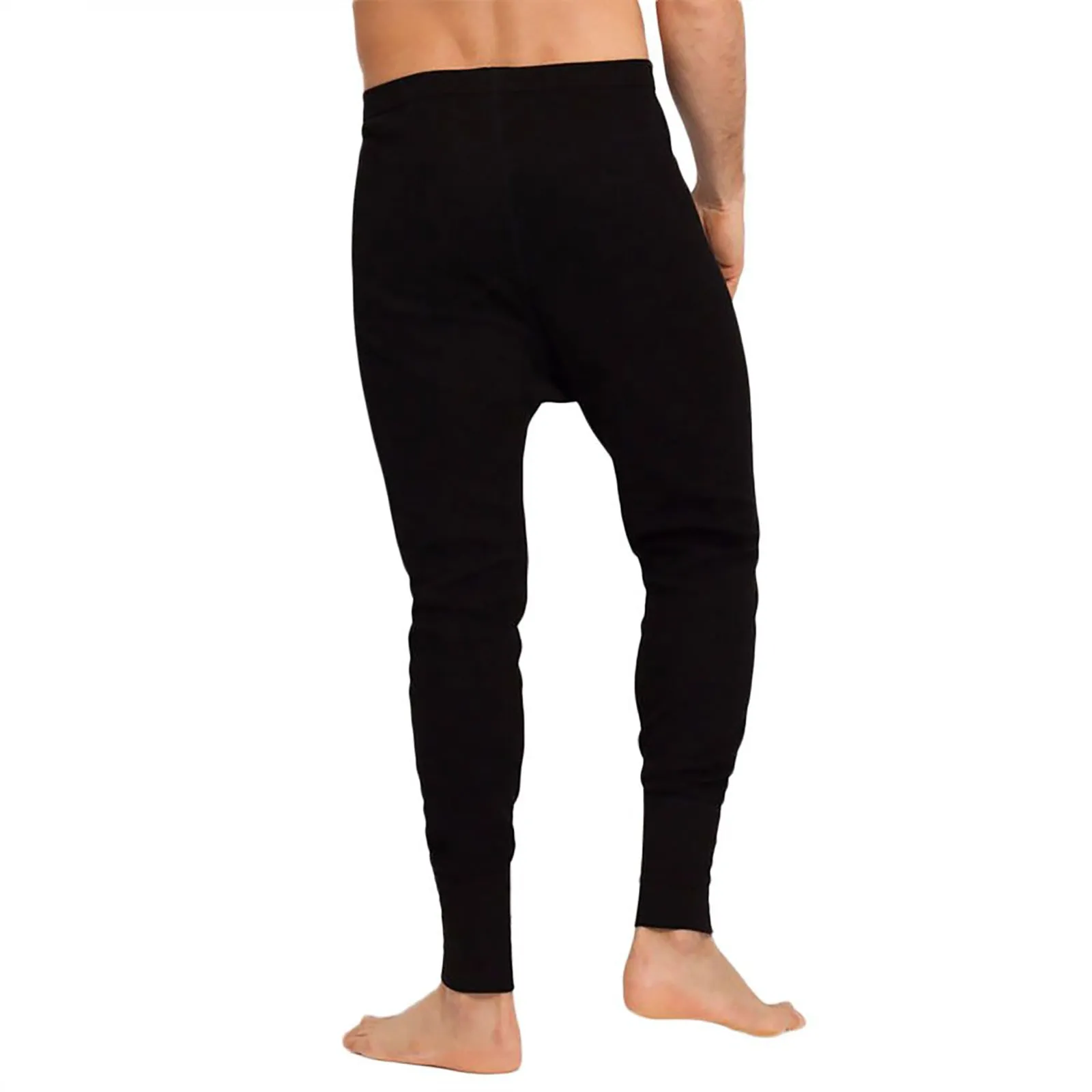 2x Holeproof Aircel Thermal Mens Black Long Johns Sleep Pants Underwear MYPY1A Bulk Base Layer