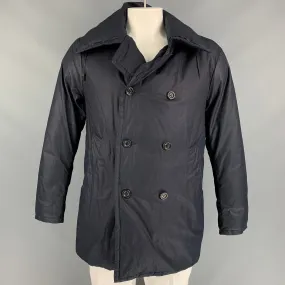 45rpm Size L Navy Cotton Down Fill Double Breasted Peacoat