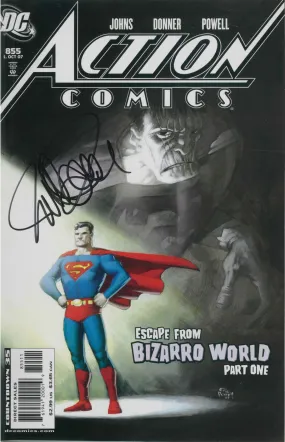 ACTION COMICS #855 - SIGNED BY RICHARD DONNER