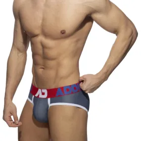 ADDICTED - 2 Pack Jeans Brief Navy & Pique Brief Turquoise