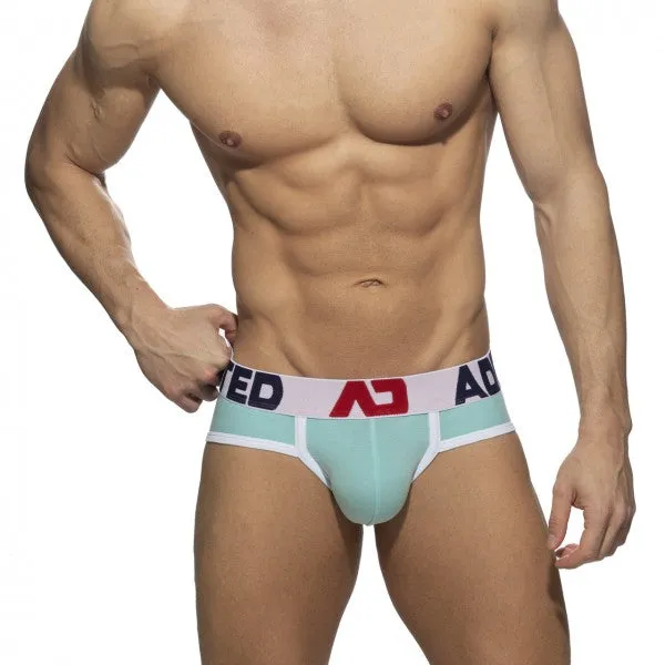 ADDICTED - 2 Pack Jeans Brief Navy & Pique Brief Turquoise