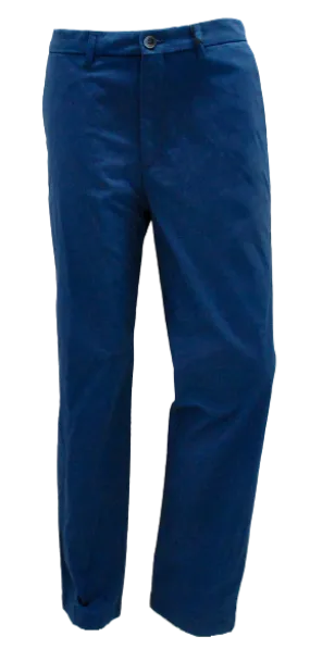 Alfani Timeless Navy AlfaTech Stretch Flat Front Chino 38X32