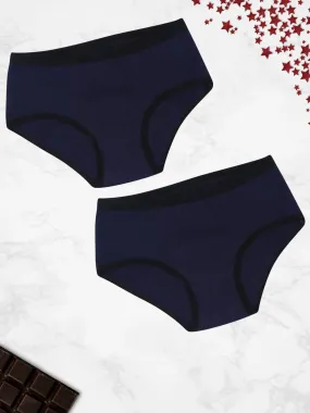 Antimicrobial Lining Leak Proof Period Underwear | Navy Blue | Reusable | No Pad Needed