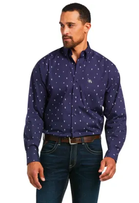 Ariat Jovanni Stretch Classic Long Sleeve Shirt - Peacoat
