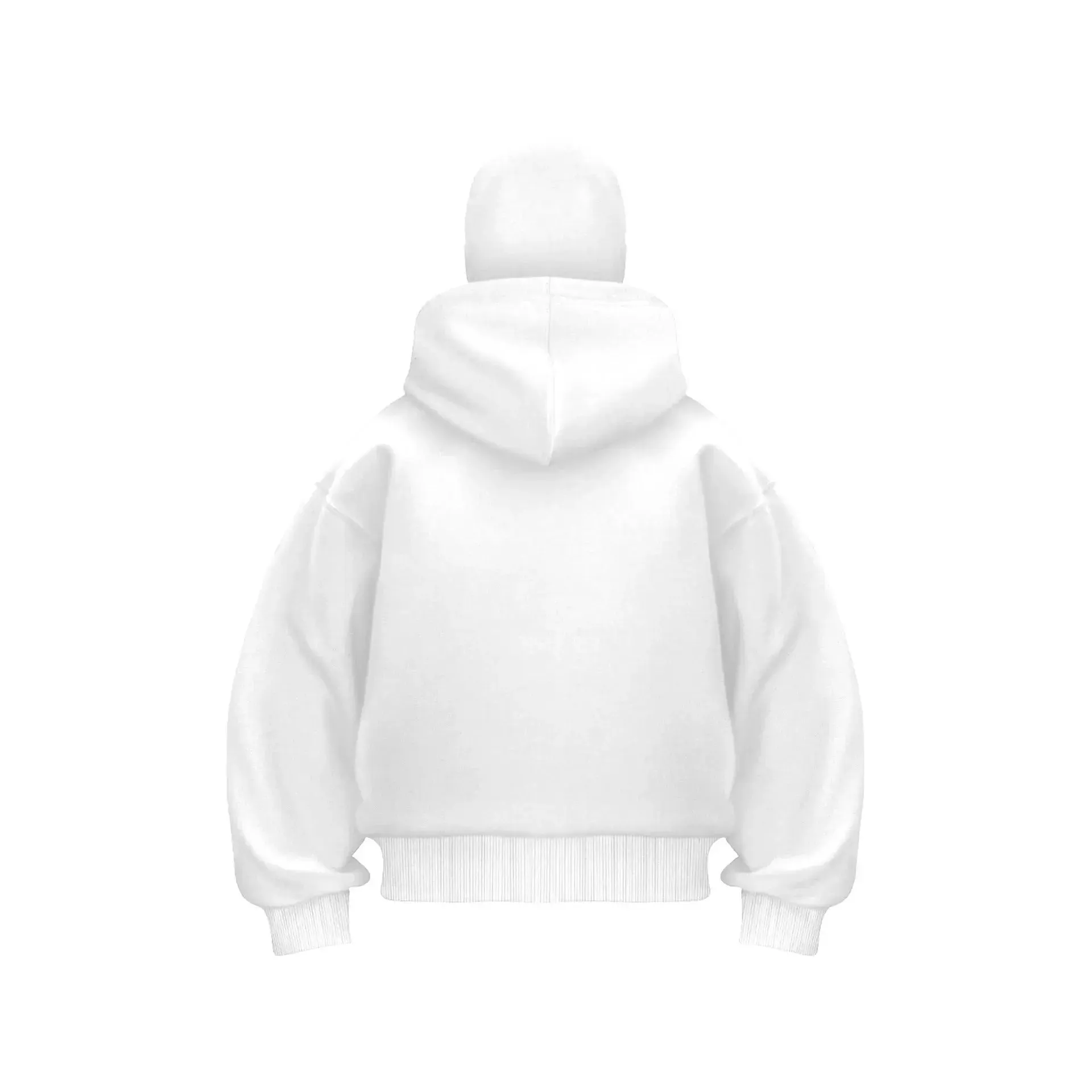 Balaclava Layered Double Zip Hoodie