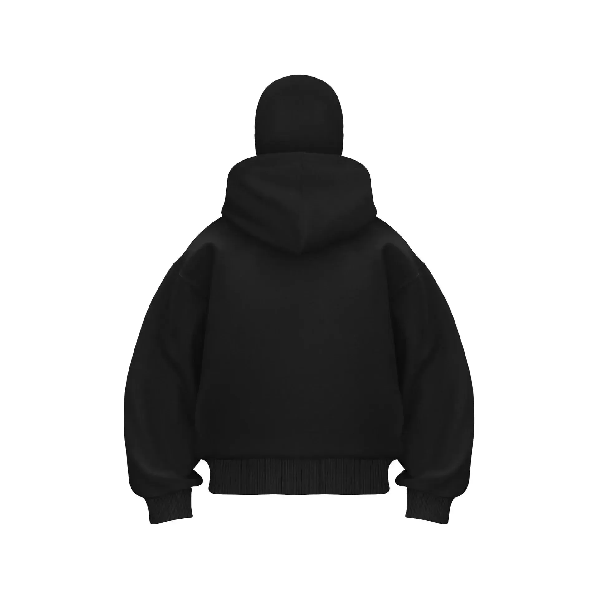 Balaclava Layered Double Zip Hoodie