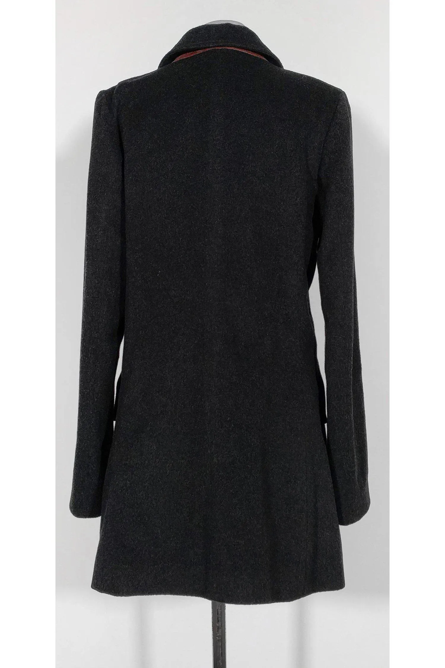 Billy Reid - Charcoal Grey Peacoat Sz 4