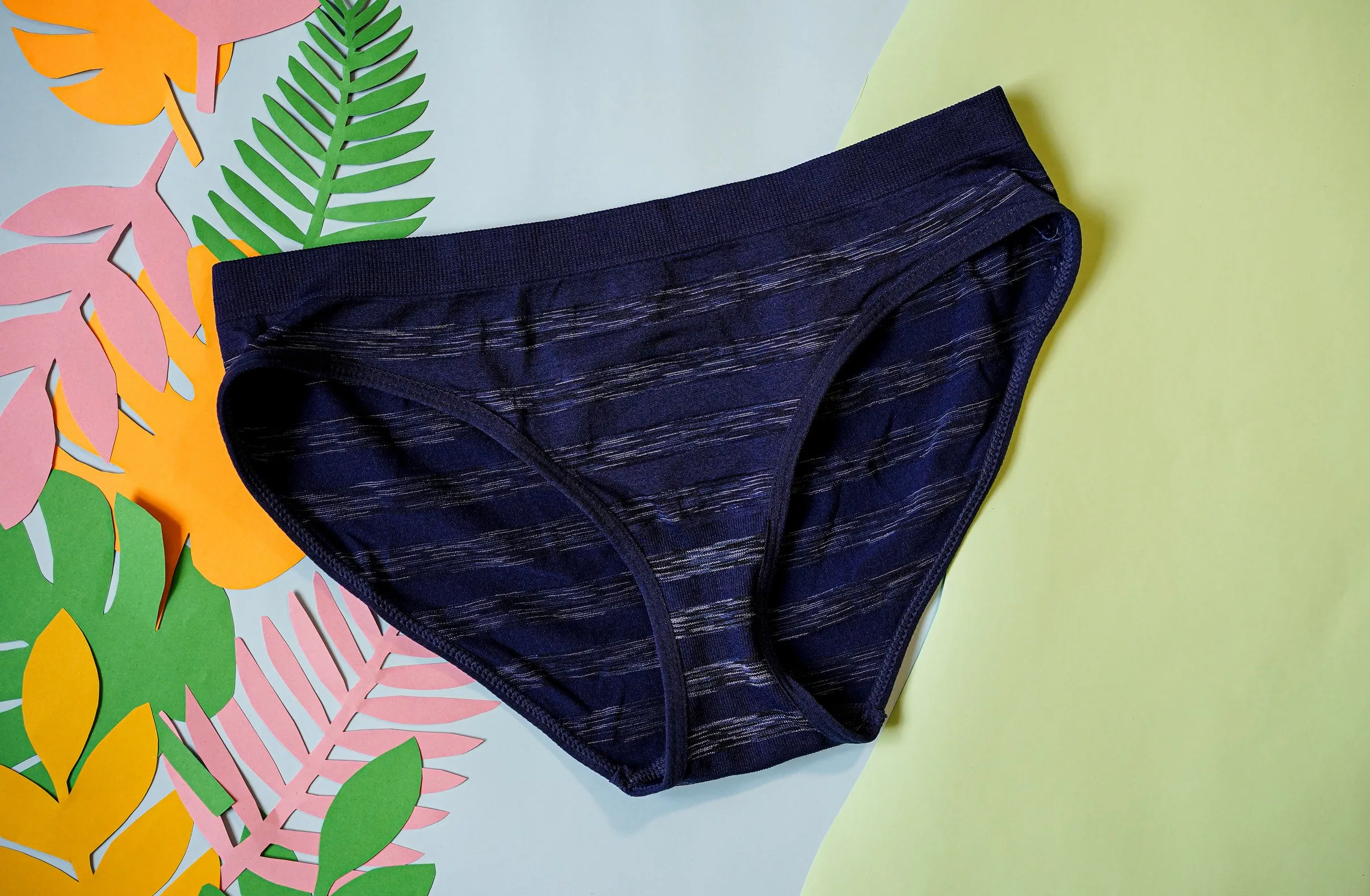 Blue Melange Panty