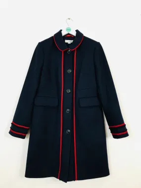 Boden Women’s Wool Pea Coat | UK12 | Blue
