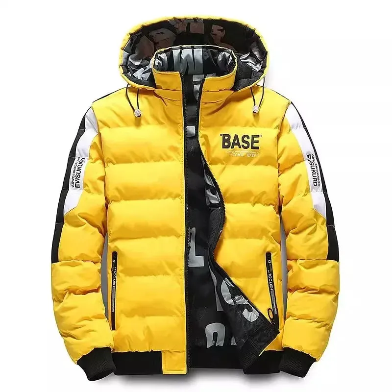 Bold Puffer Jacket with Hood