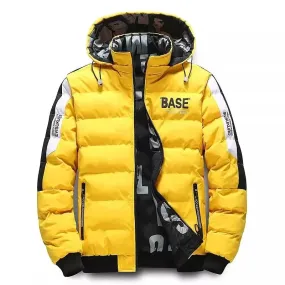 Bold Puffer Jacket with Hood