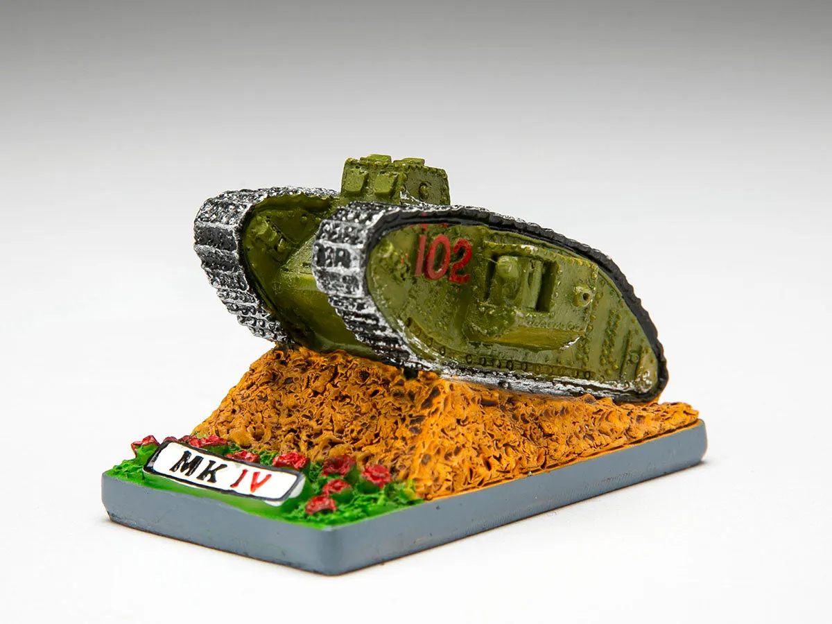 British Mk IV Tank Small Resin Model