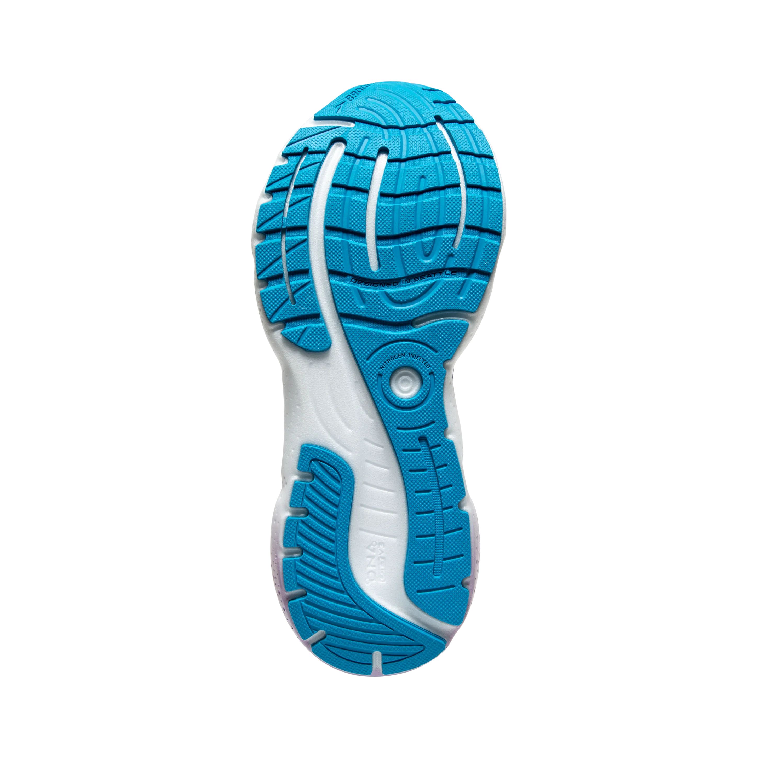 BROOKS LADIES GLYCERIN 20 - PEACOAT/OCEAN/LILAC