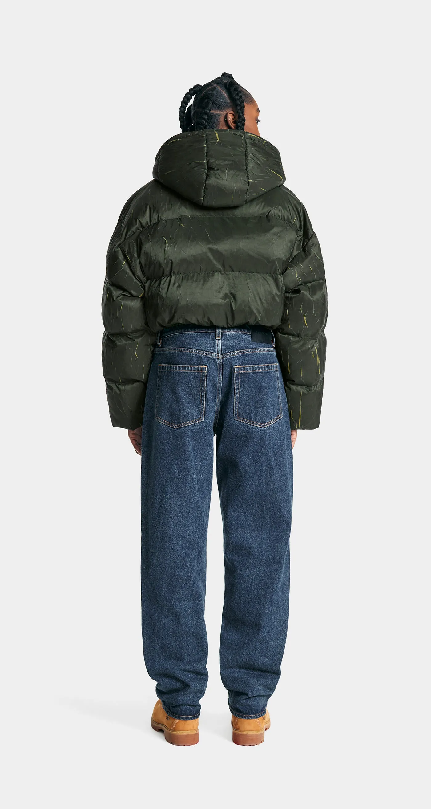 Cardamom Green Jorja Puffer Jacket