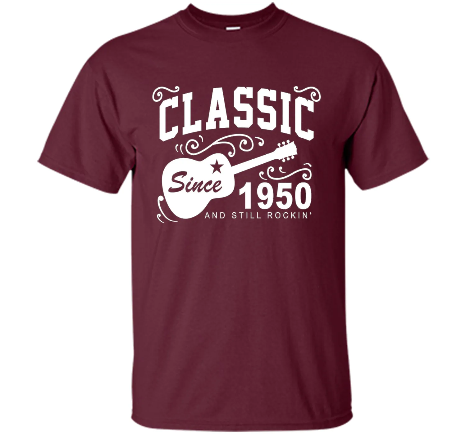 Classic Since 1950 And Still Rockin' T-Shirt. 66th Birthday