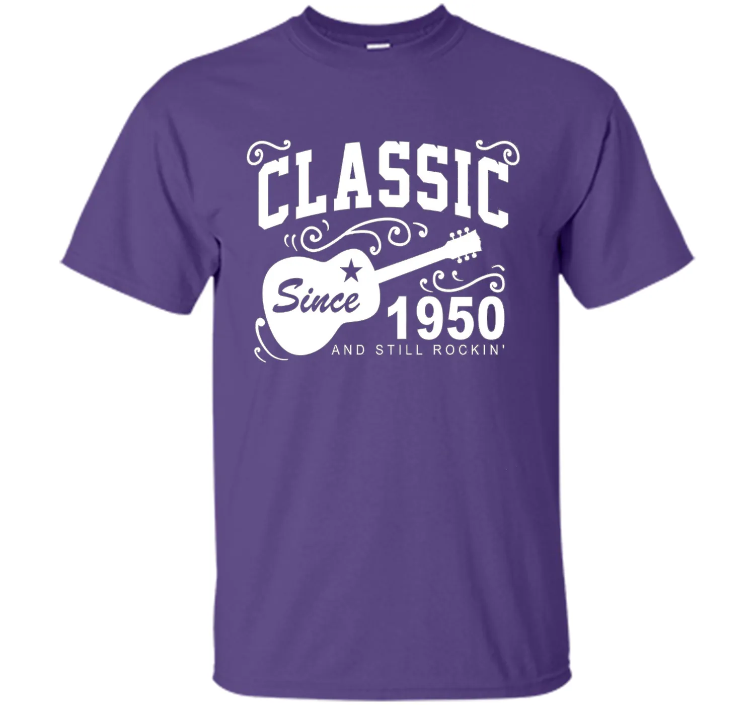 Classic Since 1950 And Still Rockin' T-Shirt. 66th Birthday