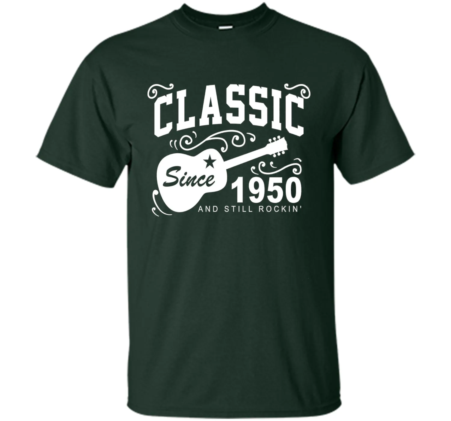 Classic Since 1950 And Still Rockin' T-Shirt. 66th Birthday