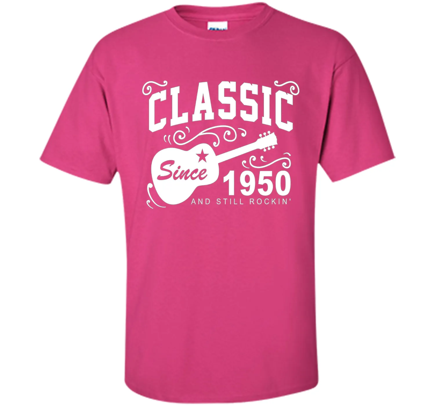 Classic Since 1950 And Still Rockin' T-Shirt. 66th Birthday
