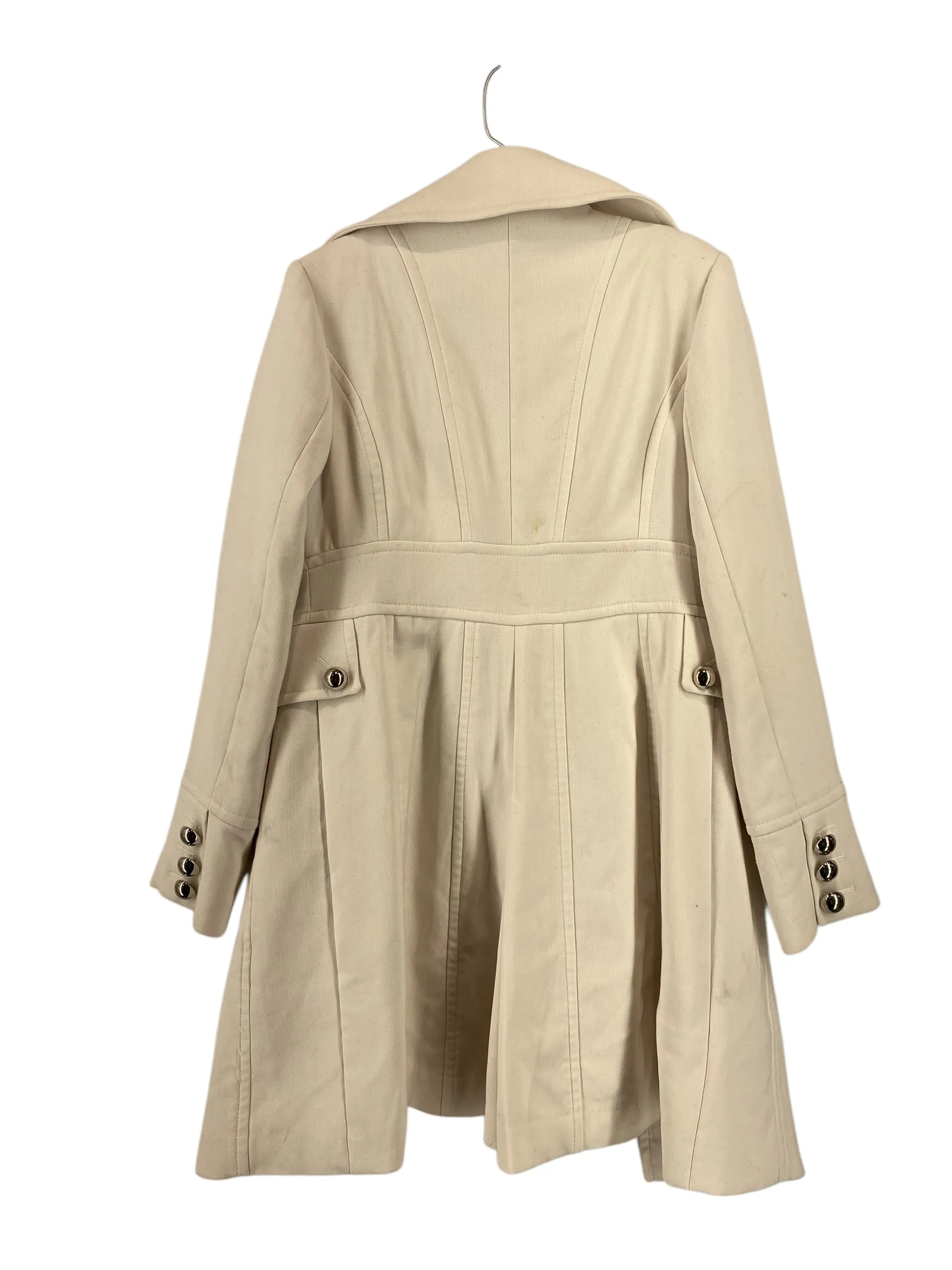 Coat Peacoat By White House Black Market In White, Size: S
