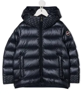 Colmar Black Coat with Crochet Braid Detail Hood