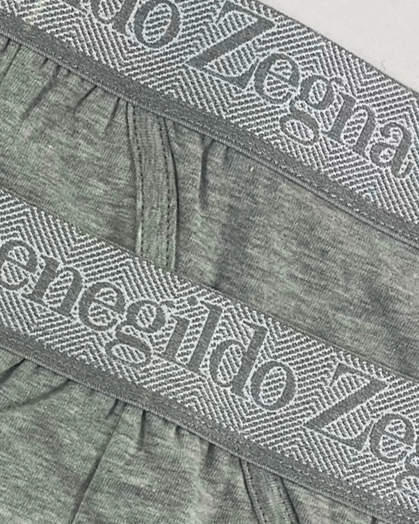 Ermenegildo Zegna Underwear Gray Stretch Cotton Midi Brief 2 Pack XXL SALE