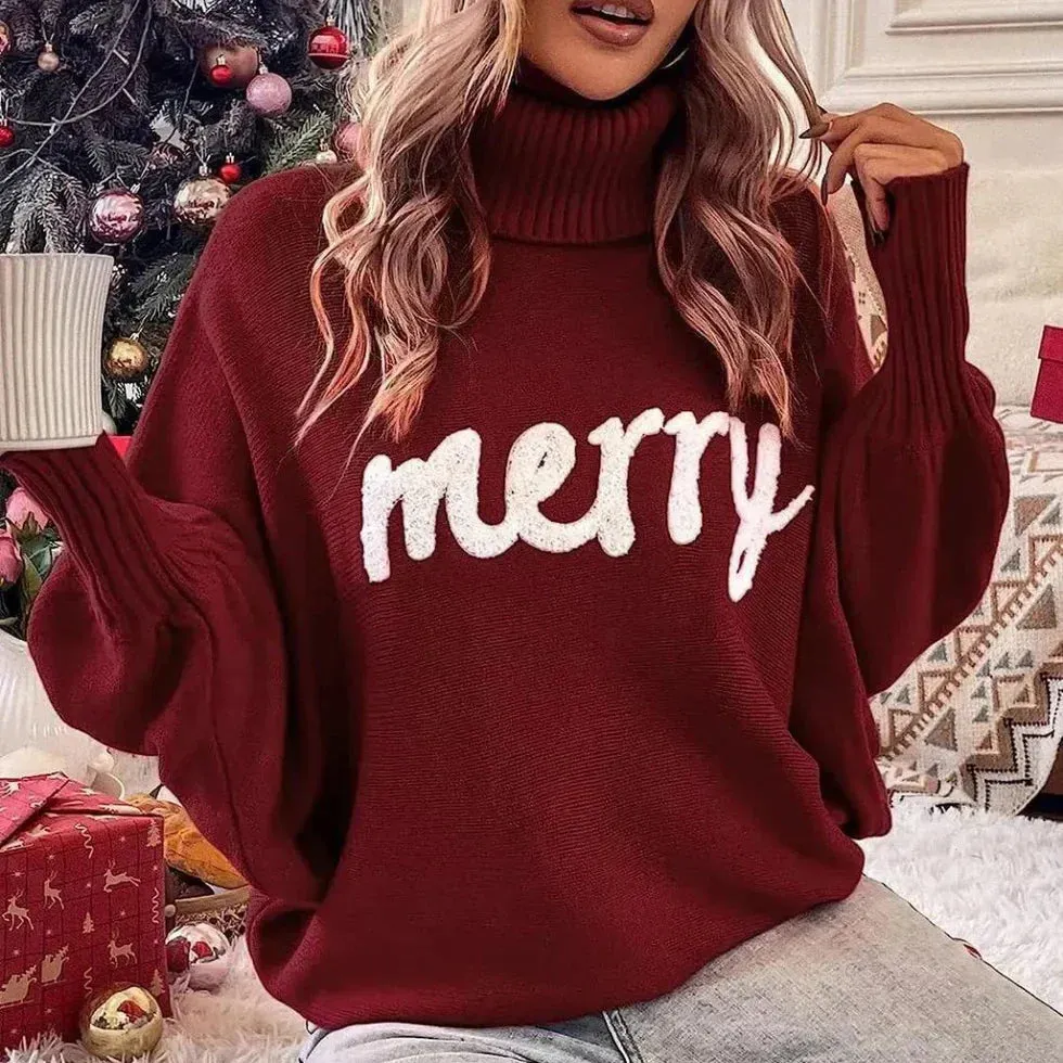Feestelijke “Merry” coltrui