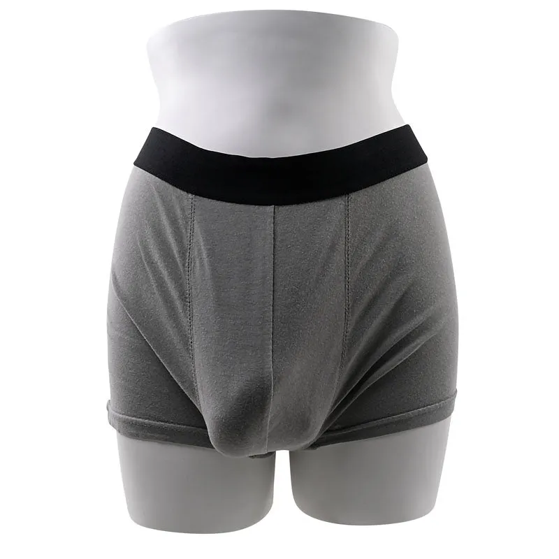Gender X 4'' Silicone Packer - Dark Skin