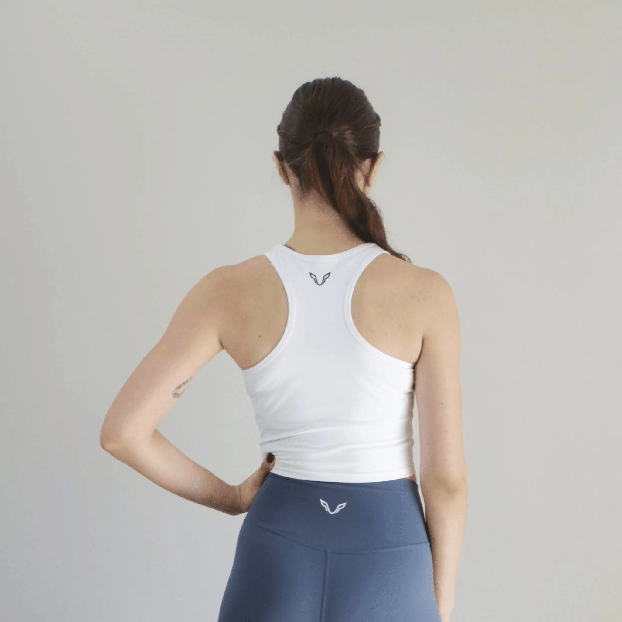 GO BEYOND Crop Tank Top - Shea