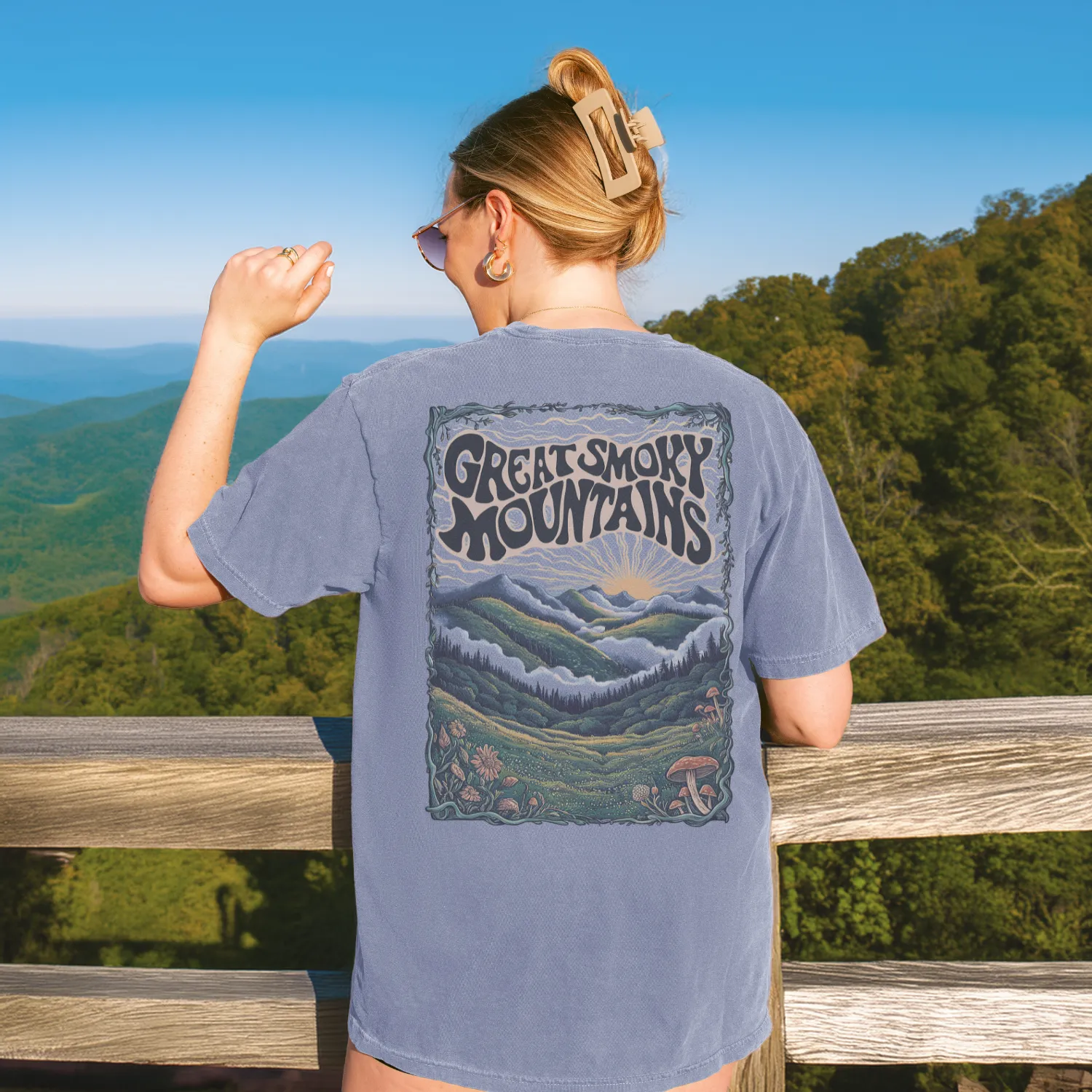 Great Smoky Mountains Sunrise Mist Shirt