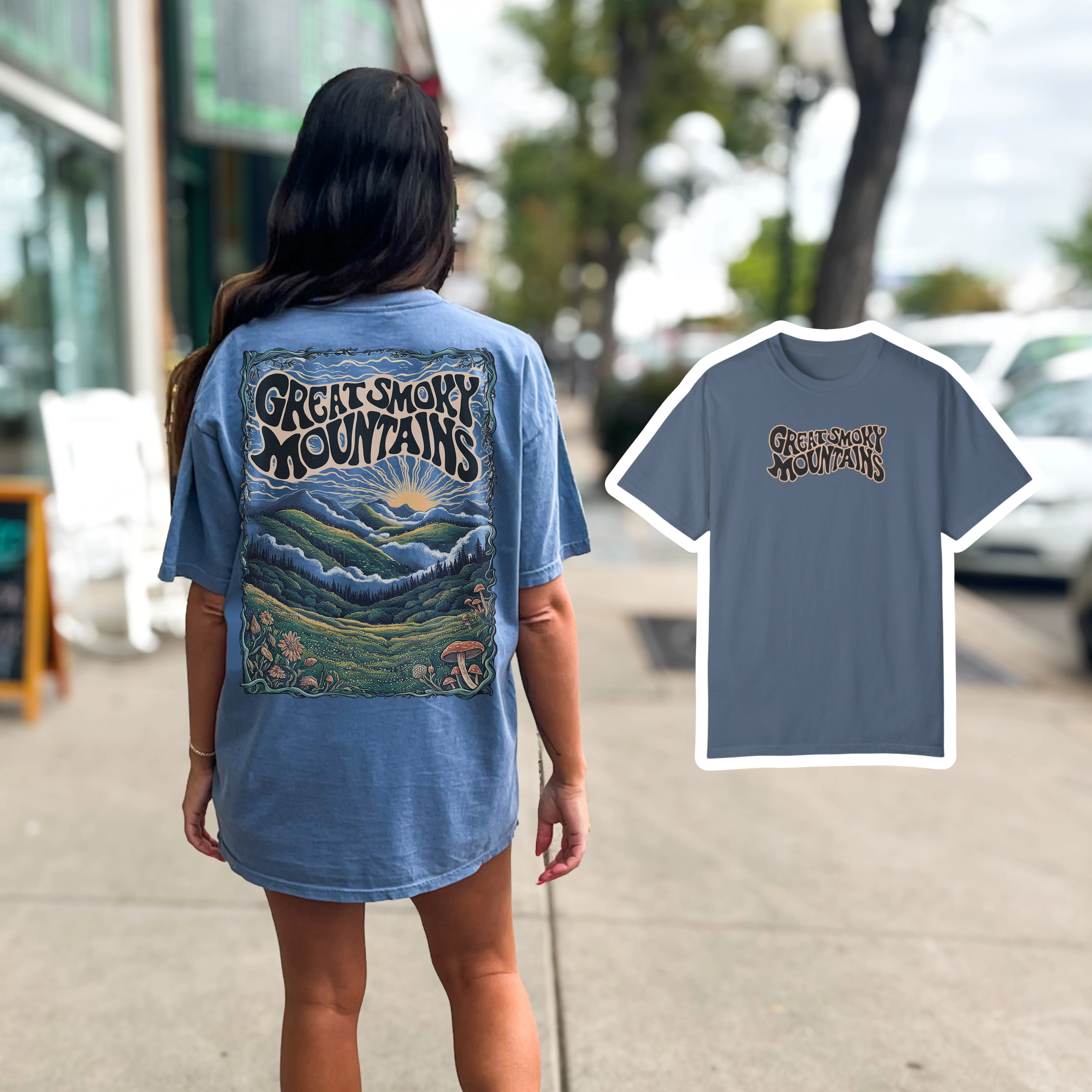 Great Smoky Mountains Sunrise Mist Shirt