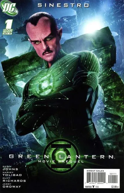 GREEN LANTERN MOVIE PREQUEL SINESTRO #1