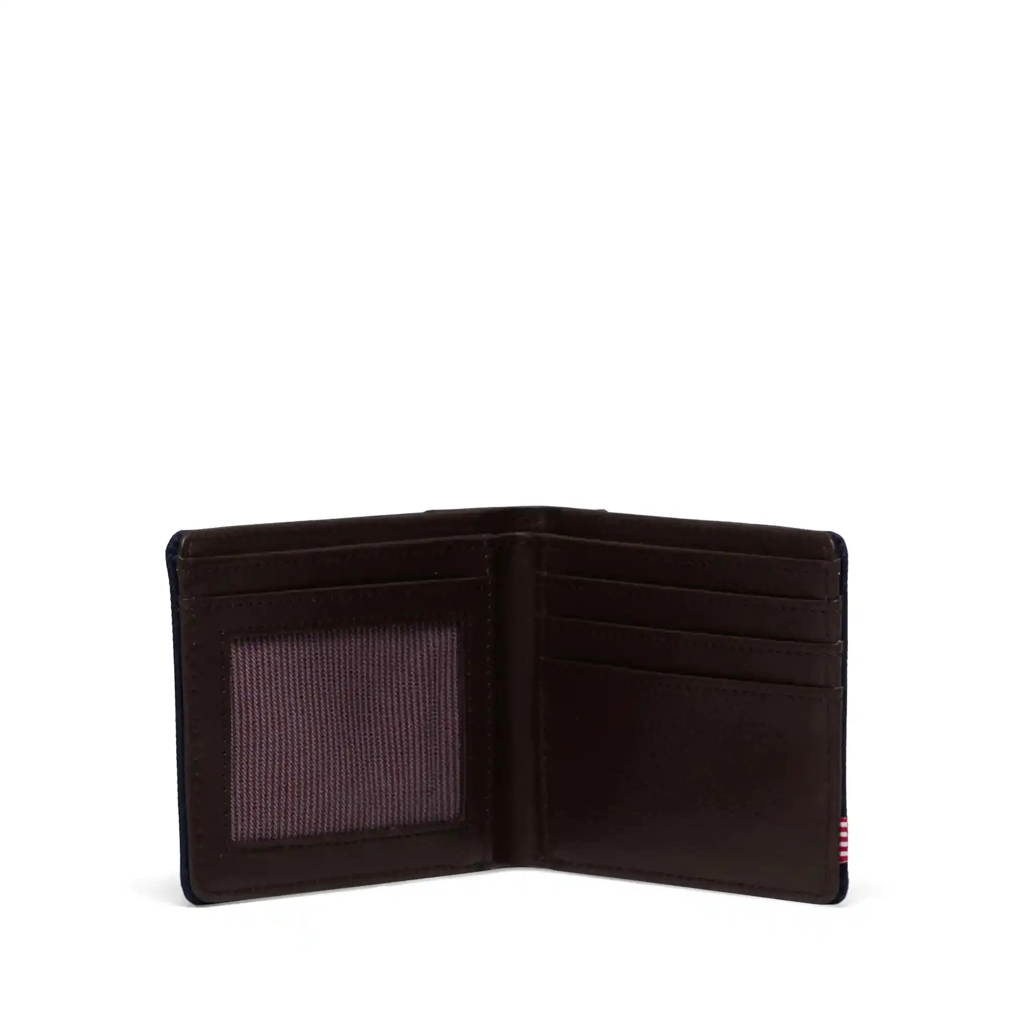 Herschel Hank II RFID wallet, peacoat/chicory coffee
