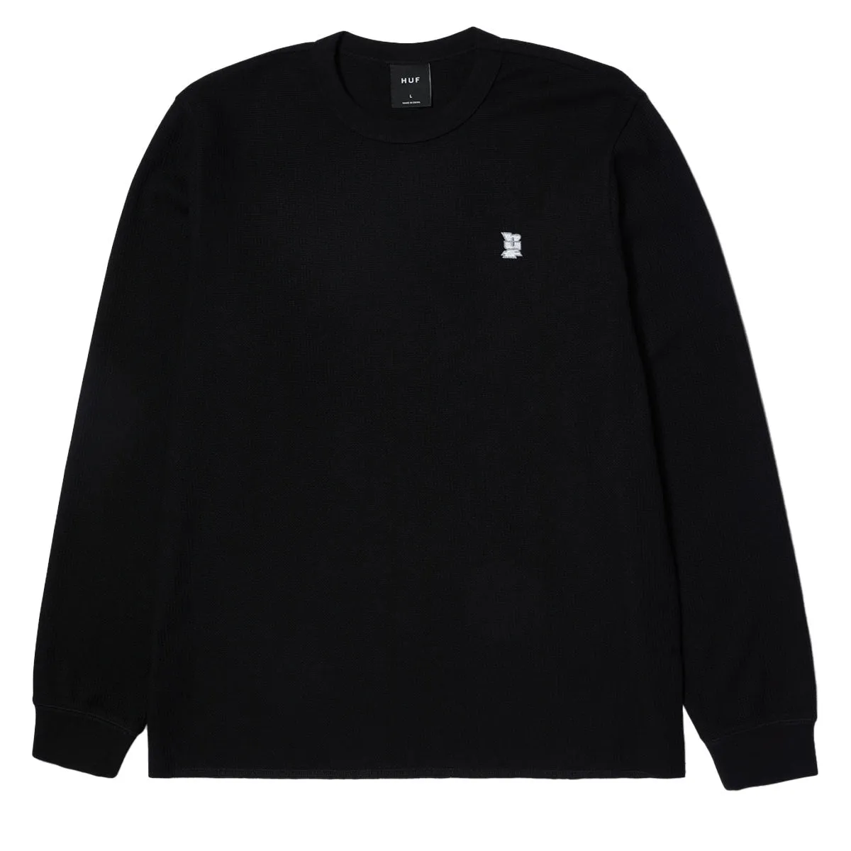 HUF Shrader Long Sleeve Thermal Shirt - Black