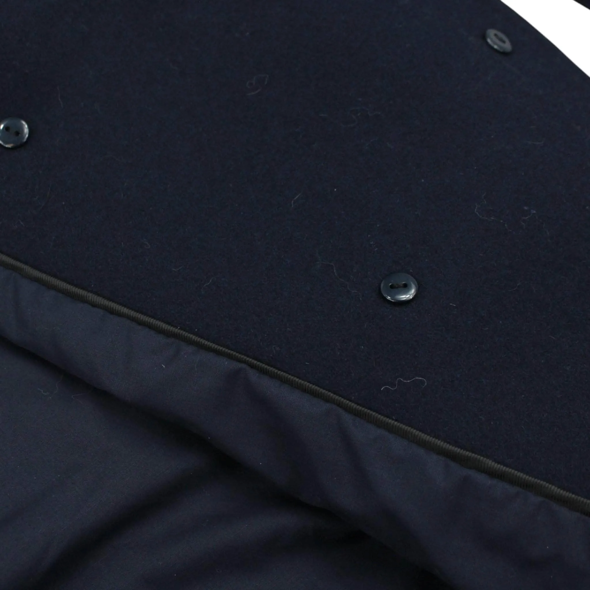 Hush UK 16 Navy Double Breasted Pea Coat