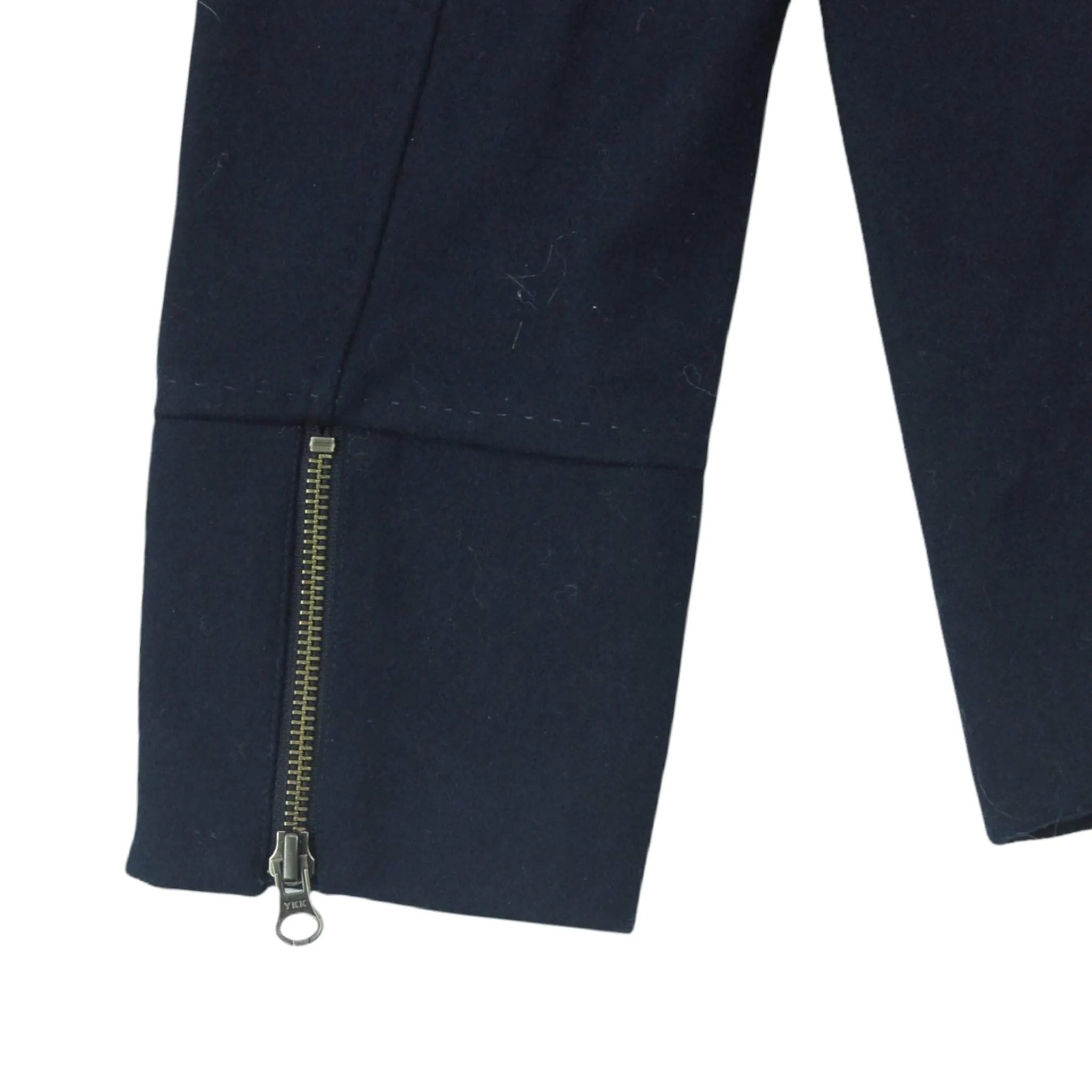 Hush UK 16 Navy Double Breasted Pea Coat