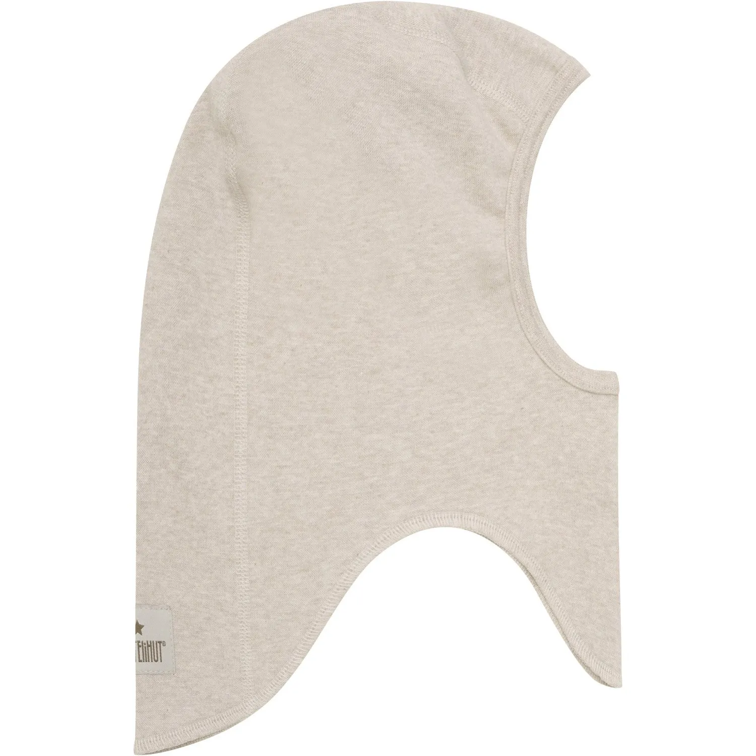 Huttelihut Camel Melange Elefanthue Bomuld Rib