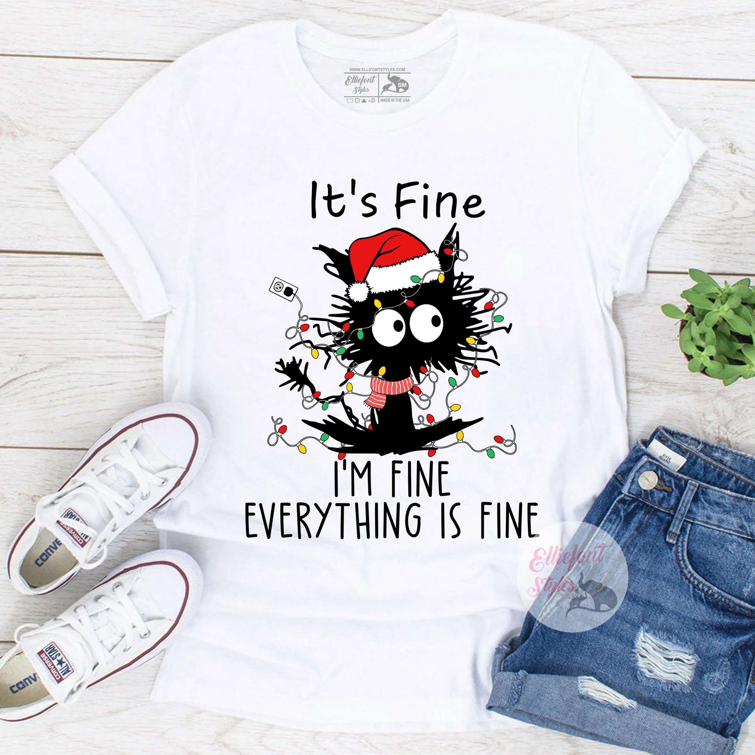 It's Fine I'm Fine Everything Is Fine Shirt