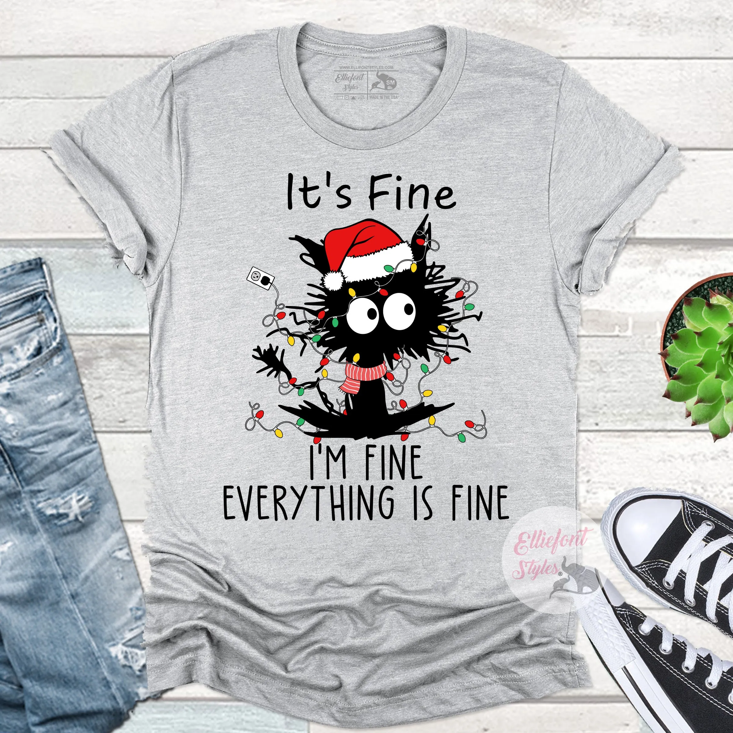 It's Fine I'm Fine Everything Is Fine Shirt