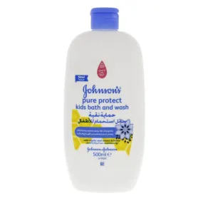 Johnson's Pure Protect Kids Bath And Wash (500 ml)