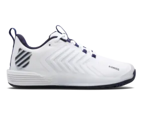 K-Swiss Men's Ultrashot 3 White Peacoat Silver Shoes