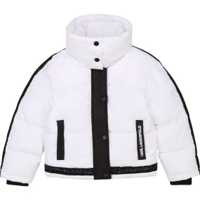 Karl Lagerfeld Colorblock Puffer Jacket