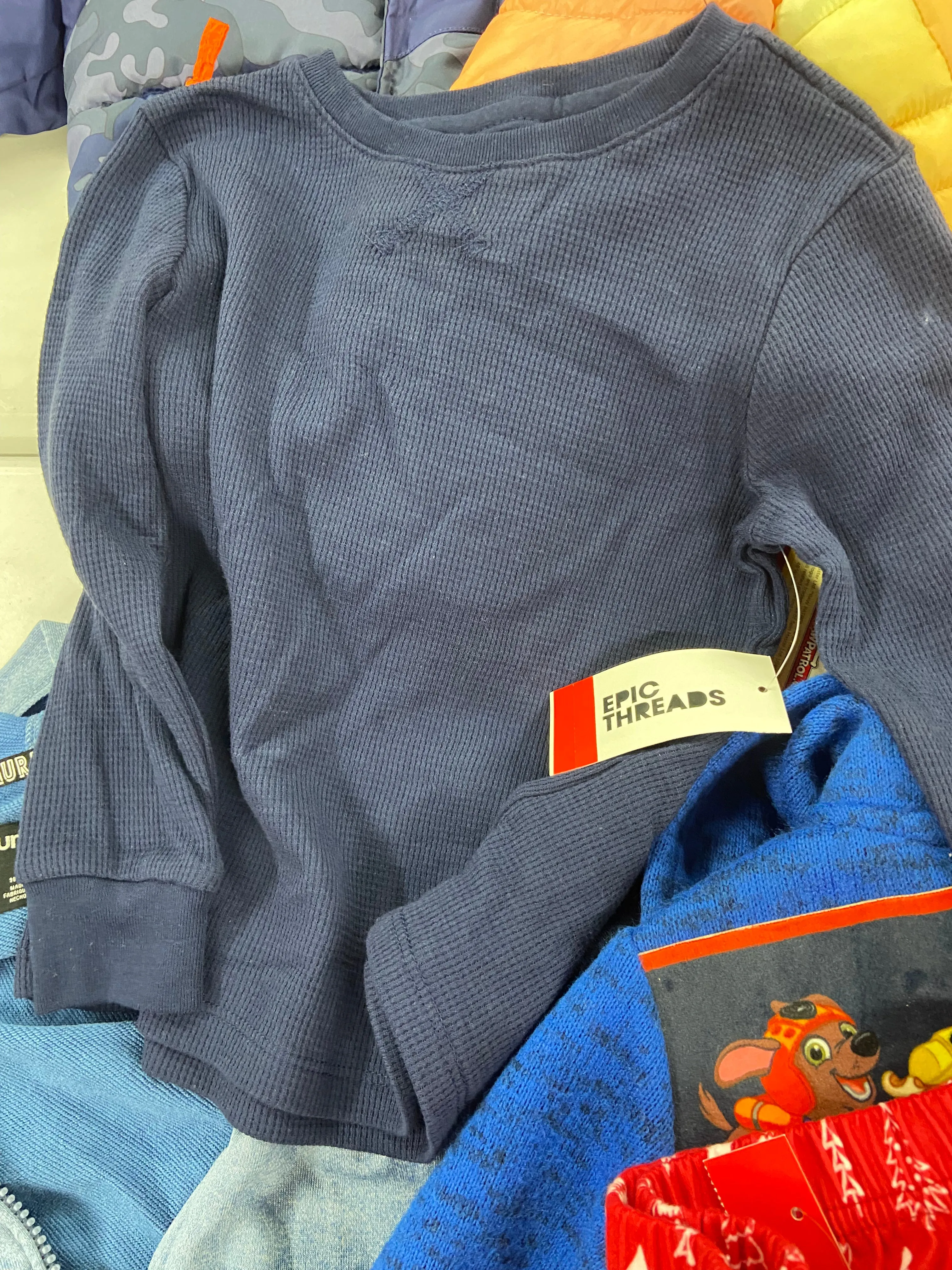 Kid's Clothing Assorted Wholesale Lot, NIKE, HURLEY, NICKELODEON, DISNEY, ROTHSCHILD, FAMILY PJS, FIRST IMPRESSIONS and more, 17 items, Shelf Pulls, MSRP $716