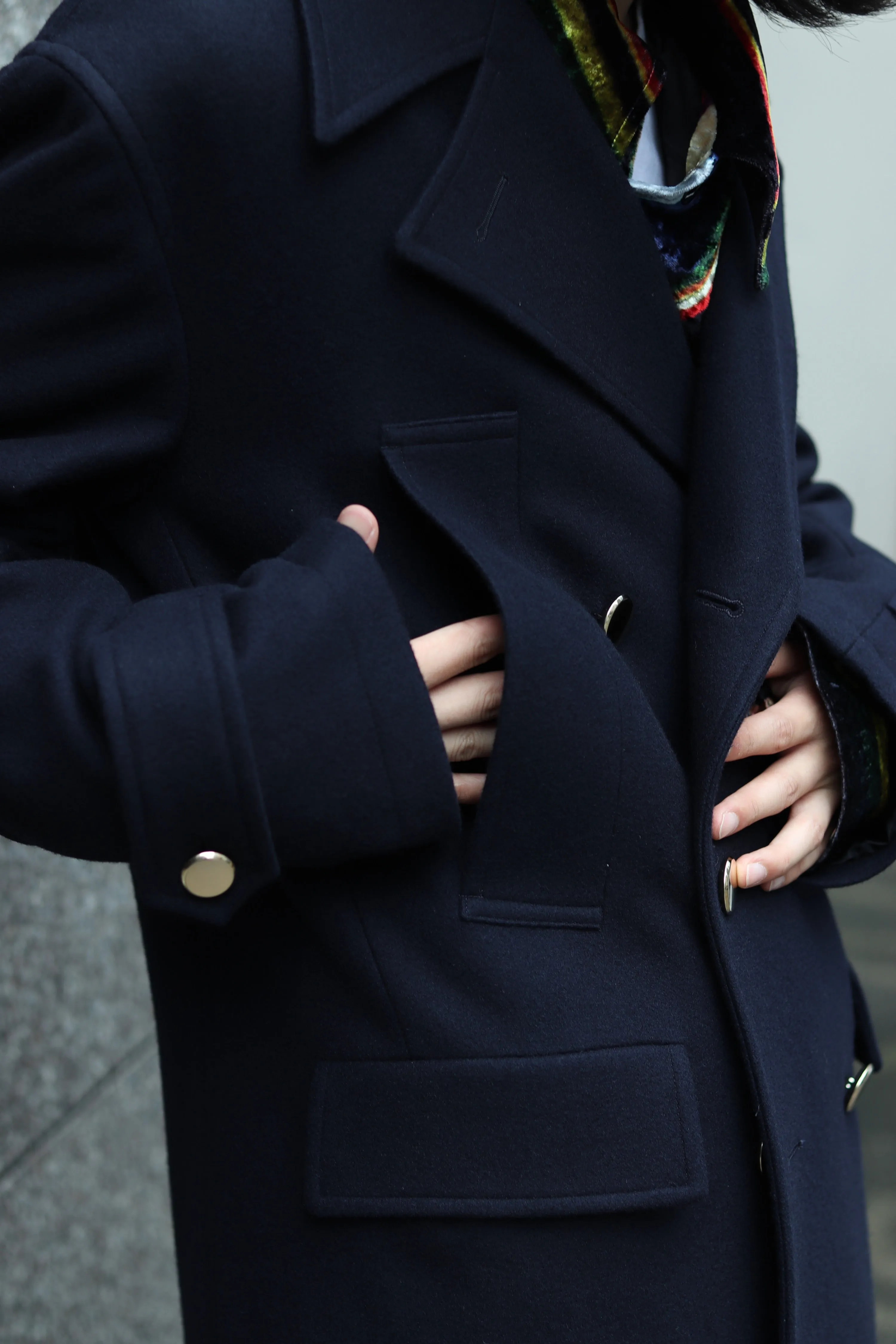LITTLEBIG  Pea Coat(NAVY)