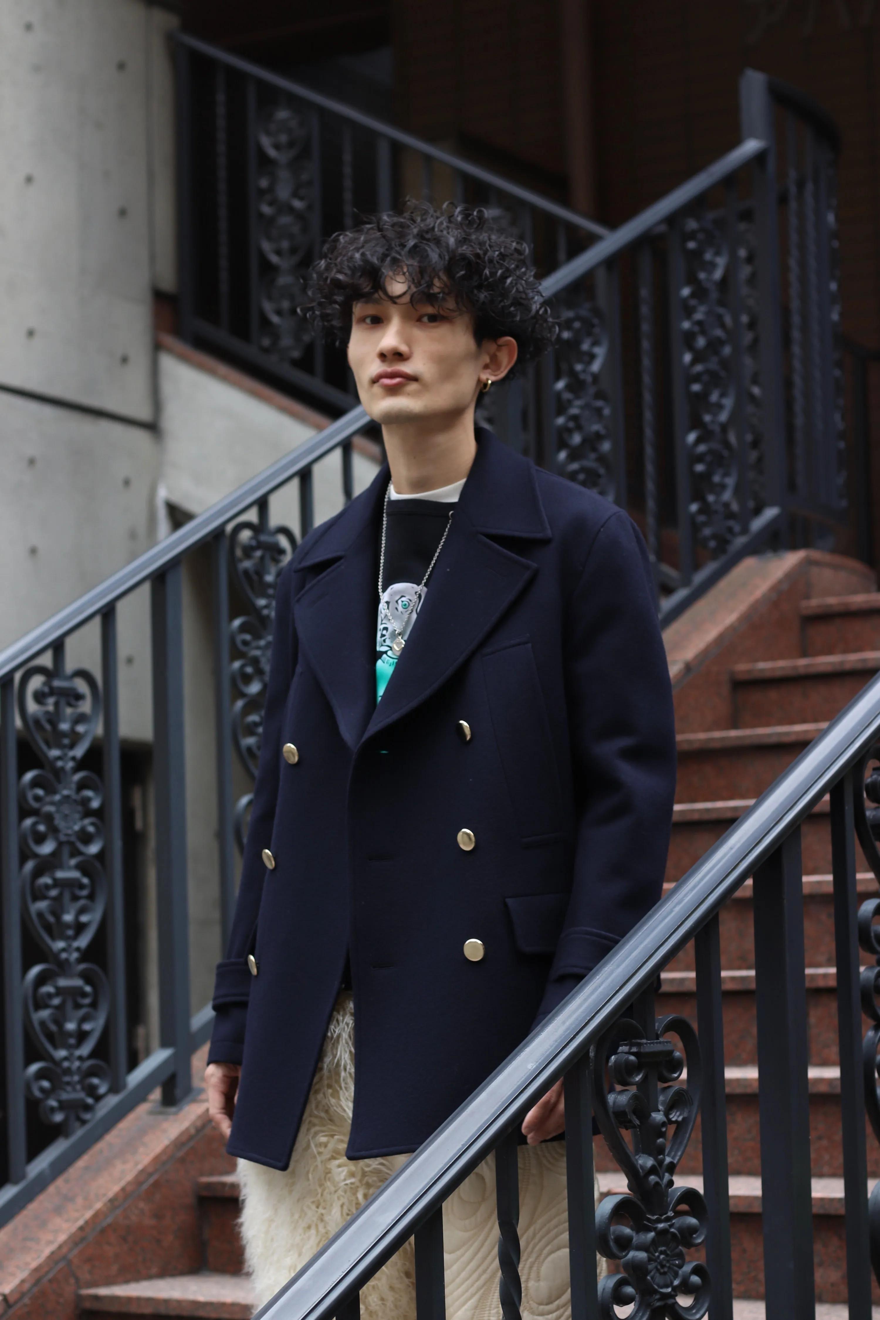 LITTLEBIG  Pea Coat(NAVY)