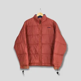 LL Bean Bomber Goose Down Jacket Small