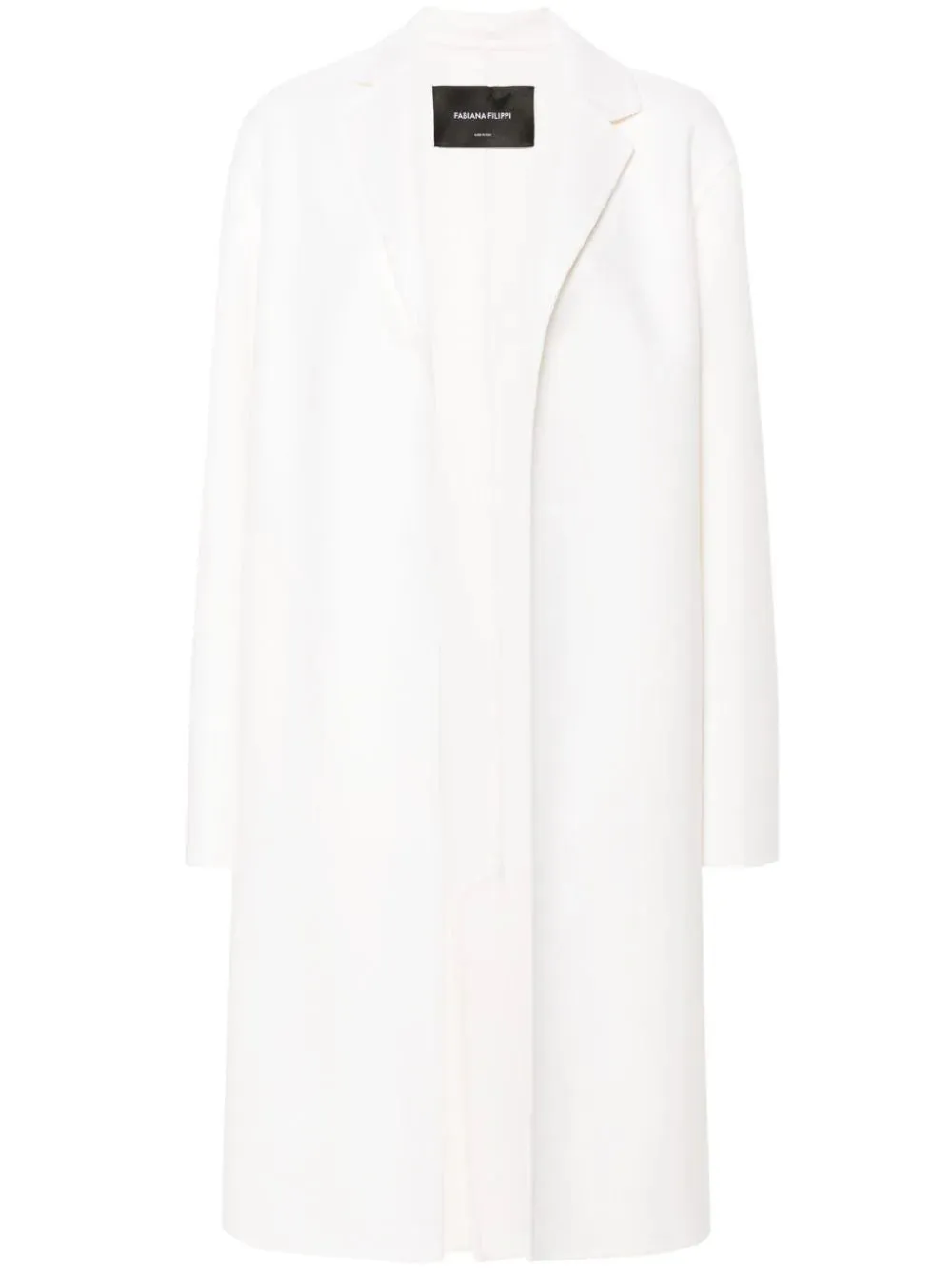long-sleeves felted peacoat