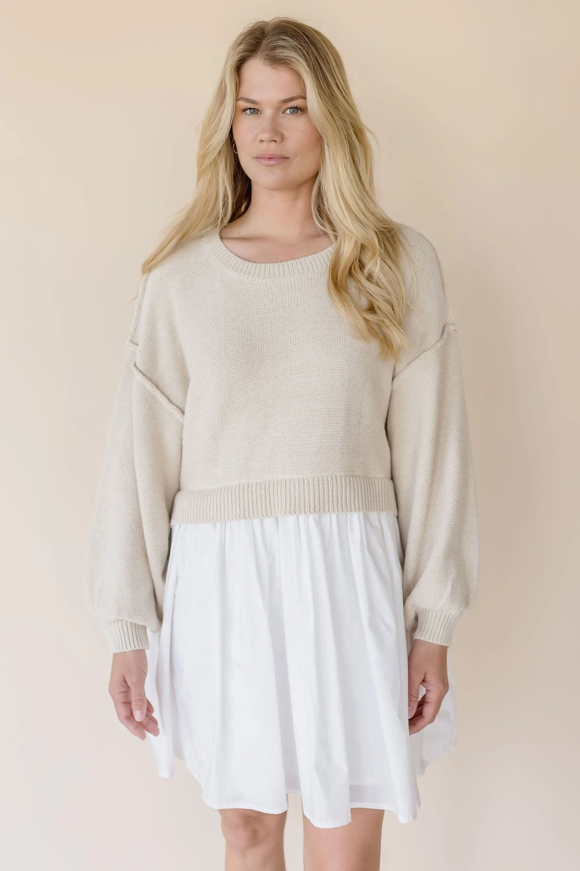 Loyre Oversized Sweater Dress